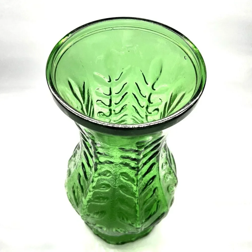 FTD - 1976 Emerald Green -Glass Vase 10